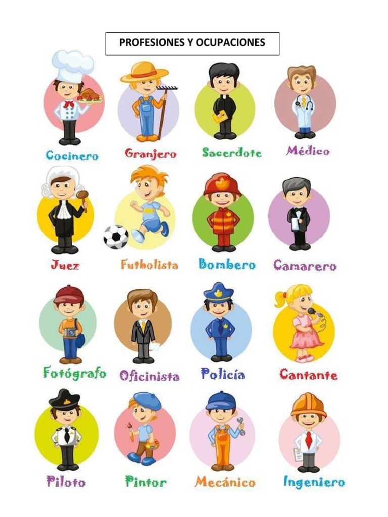 Profesiones y Ocupaciones | PDF