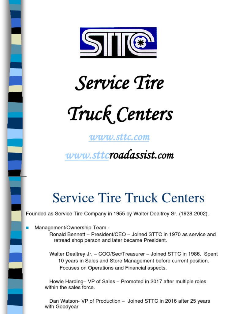 Service Tire Truck Centere ǀ STTC PDF Strategic Management