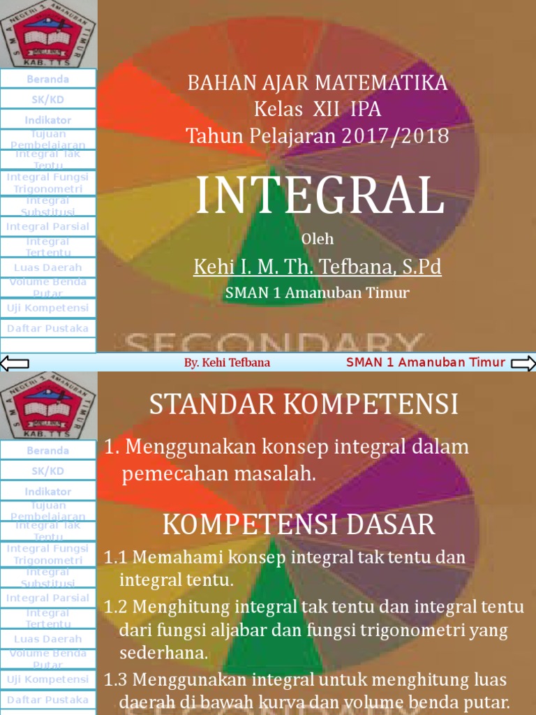Bahan Ajar Integral Pptx