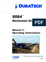 Horizontal Grinder: Manual 1: Operating Instructions