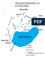 Lagoa Imboassica: Nova Circulação Estrada Norte - Sul Rj. 106 E Vias de Acesso