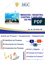 Unidad III - Medición, Registro, Control y Análisis de Proceso