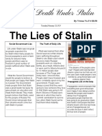 Life and Death Under Stalin-Vivian Vu P 4