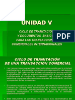 Unidad V Ciclo y Documentos Transacciones Comerciales