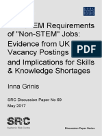 The STEM Requirements of "Non-STEM" Jobs: Evidence From UK Online Vacancy Postings and Implications For Skills & Knowledge Shortages