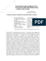 El Monismo Trascendental Andino-patagonico de Los Mapuches