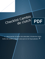Checklist Cambio de clutch.pptx