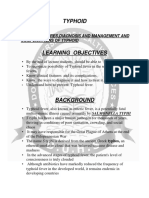 Typhoid: Clinical Features, Diagnosis and Management and Complications of Typhoid