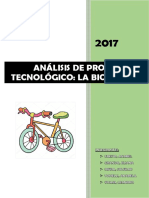 Analisis de Producto Tecnologico La Bici