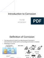 Introduction To Corrosion