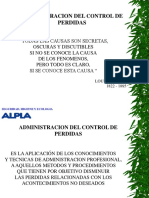 Administracion y Control de Perdidas