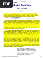 A Lírica Socialista