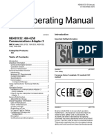 CAT Comm 3 Adaptor Manual