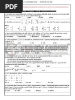 Simulado Maio 2017 ESA
