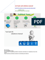 Auditing Test bank and solutions manual .docx