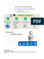 Auditing Test bank and solutions manual .docx