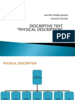 Descriptive Text "Physical Description"