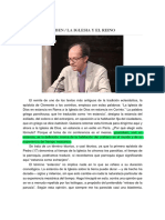 La Iglesia y El Reino, AGAMBEN