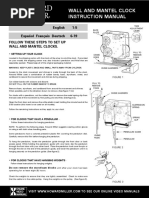 Howard Miller Clock Manual