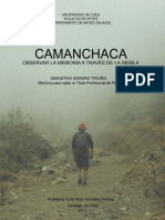 CAMANCHACA: Observar La Memoria A Través de La Niebla