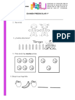 Examen Preescolar 1