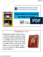 Como Elaborar Una Tesis en 15 Dias PDF