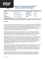 Accident Report For Deadly 2015 Plane Crash