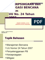 Kesiapsiagaan Dan Mitigasi Bakornas