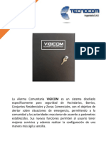 Alarma VIGICOM NuevaVersionTA01 PDF
