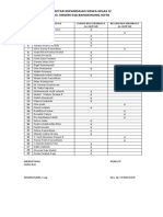 Daftar Kepandaian Siswa Kelas IV