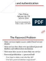 Radius and Authentication: Chris Wilson Aptivate LTD, Uk Afnog 2010