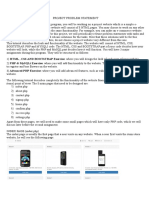 Project Problem Statement