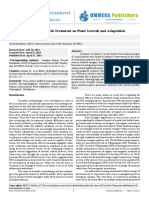 Trivedi Effect - Effect of A Biofield Treatment On Plant Growth and Adaptation