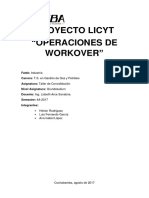 Licyt Operaciones de Workover