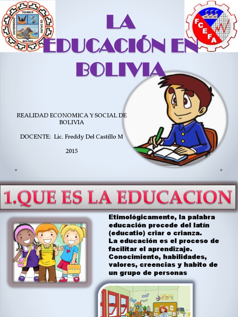 EDUCACIONENBOLIVIA.pptx Bolivia Compartir