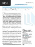 Trivedi Effect - Characterization of Physical, Thermal and Spectroscopic Properties of Biofield Treated Ortho-Toluic Acid