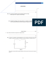 PHYSICS A2 9702/43: Capacitance