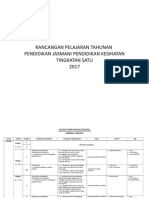 OPTIMALKAN PELAJARAN TAHUNAN PJ PK