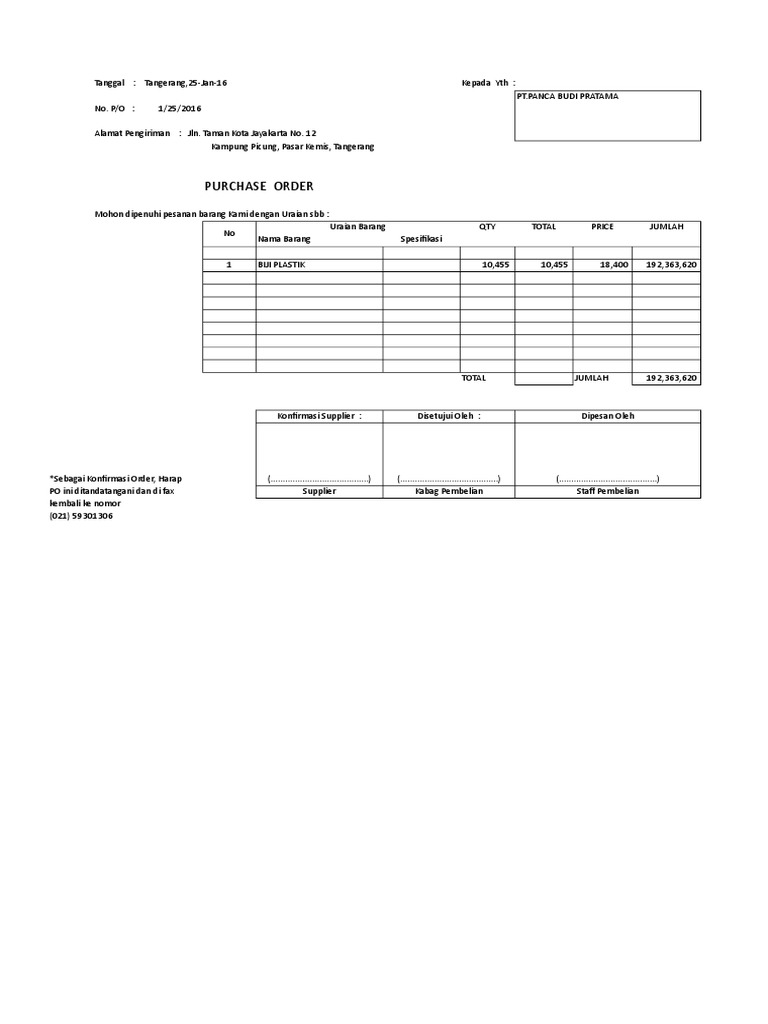 Format Po | PDF