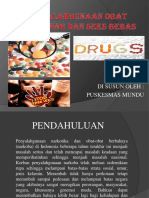 Penyalahgunaan Obat Terlarang Dan Seks Bebas