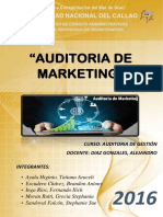 Auditoria de Marketing