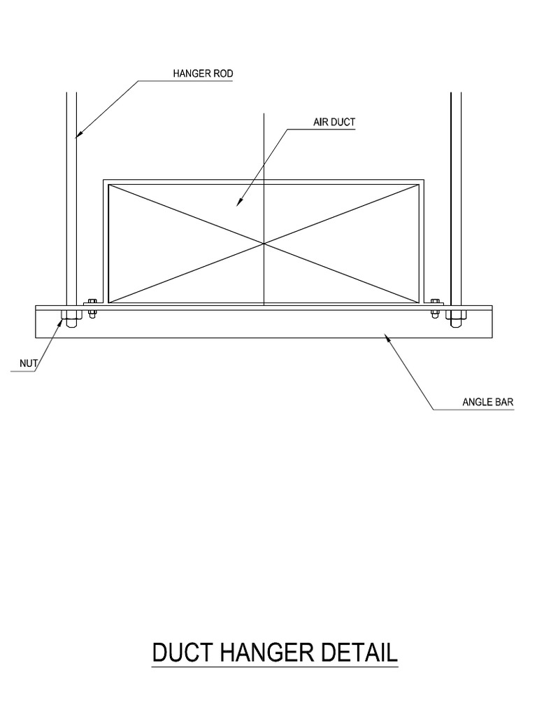 Duct Hanger Detail
