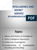Review PPT in Police Intelligence and Secret Service (2014)