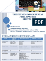 Teknik Menjawab Kertas 2 Fizik Spm