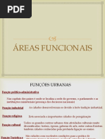 Funções Urbanas e Áreas Funcionais