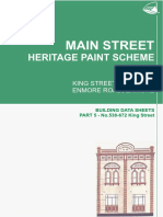 Main Street Heritage Paint Scheme For King Street, Newtown & Enmore Road, Enmore: Part 5