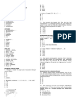 Soal Dan Jawaban Try Out TKD CPNS I PDF