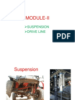 Module-Ii: Suspension Drive Line