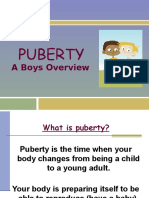 Puberty - Boys