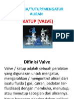 VALVE UNTUK MENGATUR ALIRAN